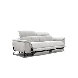 SOFA AVENA 3-Sitzer mit 2 Relaxfunktionen, hellgrau