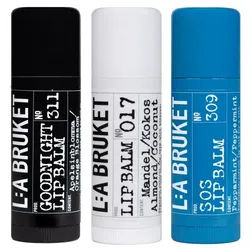 L:A BRUKET Wellbeing Lip Balm Trio 1 pc.