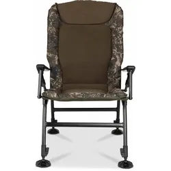 Nash Fishing Angelstuhl Nash Stuhl Indulgence Hi-Back Auto Recline Carpchair