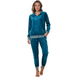 Pastunette Hausanzug Damen Nikki Homewearanzug (2 tlg) Modisches Design grün 38