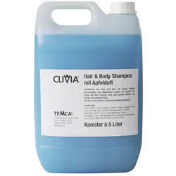 TEMCA Clivia Hair & Body Shampoo blau, mit Apfelduft Karton á 10l