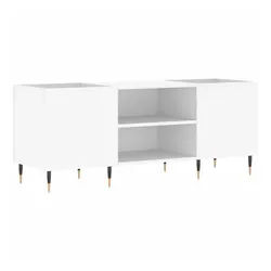 vidaXL TV-Schrank NA Plattenschrank Weiß 121x38x48 cm Spanplatte Mediaregal weiß