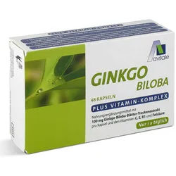 GINKGO 100 mg Kapseln+B1+C+E 48 St