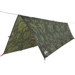vidaXL Vorzelt 506 x 306 cm Tarp Tarnmuster 506x306 cm Wasserdicht