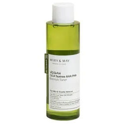 MARY & MAY Körperpflegemittel Veganer CICA Teebaum AHA PHA Hautunreinheiten Toner 200ml