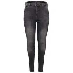 Vero Moda Curve Skinny-fit-Jeans LORA (1-tlg) Plain/ohne Details, Weiteres Detail schwarz 52