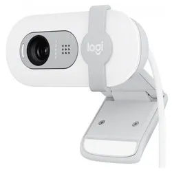 Logitech Brio 100 - Full HD Webca - Beleuchtungskorrektur - weiss Webcam weiß