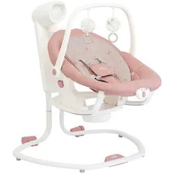Joie Schaukelwippe , Altrosa, Hellrosa , Kunststoff , 69x83x85 cm , Bezug abnehmbar, Bezug waschbar, Sicherheitsgurt, Spielbogen, Tragegriff, Wippe feststellbar, Vibration, Musik, elektronische Schaukelfunktion , Babymöbel & Kindermöbel, Babyzimmer, Babywippen & Babyschaukeln