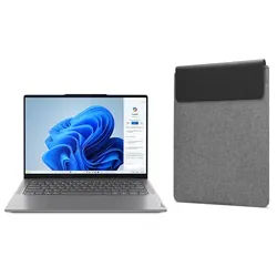 Lenovo NB YG Pro 7 14ASP9 AI_R9 32G 1T 11H + Hulle AMD Ryzen AI 9 365 Prozessor 2,00 GHz bis zu 5,00 GHz, Windows 11 Home 64, 1 TB SSD M.2 2242 PCIe 4.0 TLC, 14,5 Inch, Luna Grey