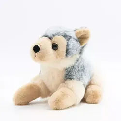 Plüsch-Wolf liegend – 22 cm