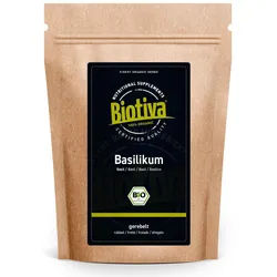 Biotiva Basilikum gerebelt Bio 250 g