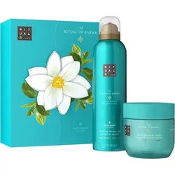 RITUALS Rituale The-Ritual-Of-KarmaBestseller Set Foaming Shower Gel 200 ml + Overnight Body Mask - Lotus Flower & White Tea 125 ml 1 Stk.