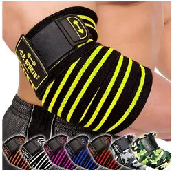 Sport-Knight® Ellenbogenbandage Profi Ellenbogenbandage, mit Klettverschluss, angenehmes Tragegefühl grau