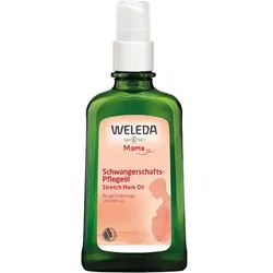 Weleda Schwangerschafts-und-Babypflege SchwangerschaftspflegeBeugt Dehnungsstreifen vor & verbessert die Elastizität der HautSchwangerschafts-Pflegeöl 100 ml