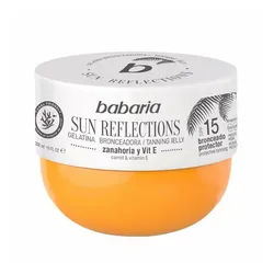 babaria Sonnenschutzcreme Sun Reflections Tanning Jelly Protective Tanning Spf15 300ml