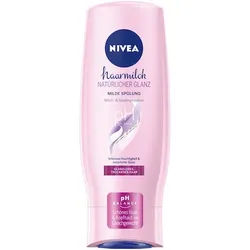 NIVEA Haarpflege Spülung Haarmilch Natürlicher Glanz Milde Spülung