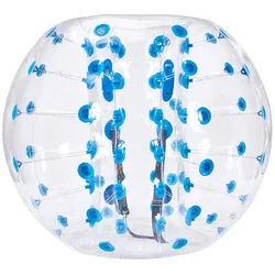 VEVOR aufblasbarer Bumper-Ball im 1er-Pack, 1,5 m Körper-Sumo-Zorb-Bälle für Jugendliche und Erwachsene, 0,8 mm dicke menschliche Hamster-Blasenbälle aus PVC für Team-Gaming-Spiele im Freien, Bumper-B