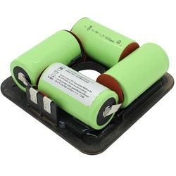 Zellentausch Messgeräteakku NiMH 4,8V 9000mAh passend für Leica Rotationslaser Rugby Serie 726746
