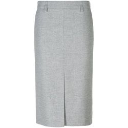 La jupe ligne droite et classique Fadenmeister Berlin gris