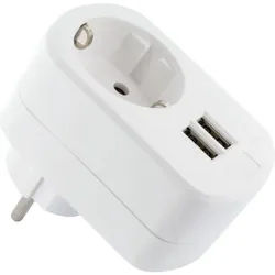 Schwaiger LAD240532 Ladegerät für Mobilgeräte Weiß