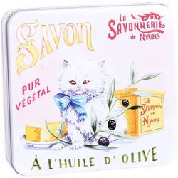La Savonnerie de Nyons - Metallbox mit Seife Perserkätzchen 575 g