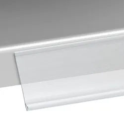 Scannerschiene DBR, selbstklebend 39 mm | 700 mm | transparent | zum Kleben (Standardklebeband), PVC