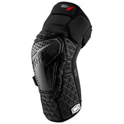 100% Surpass Knieprotektoren, schwarz, Größe XL für Männer