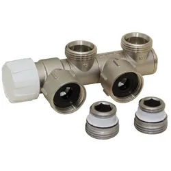 Simplex Anschlussarmatur / Multiblock