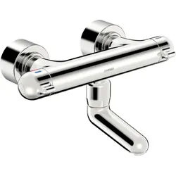 Hansa Hansamedipro Wasch-/Spültisch-Thermostat 08302281 Ausladung 179 mm, AP, S-Anschlüsse absperrbar, chrom
