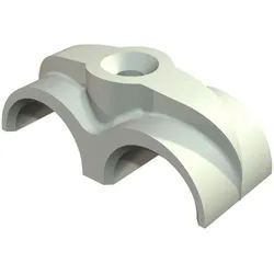 100 Stk. OBO Bettermann Doppel-Nagelschelle 3030 2 2213117