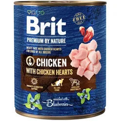 Brit Premium by Nature Huhn mit Hühnerherzen 800g