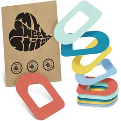 MySweetStitch | Omnipod 4 / 5 Dash Ringpatch - Oval Pflaster 10 St