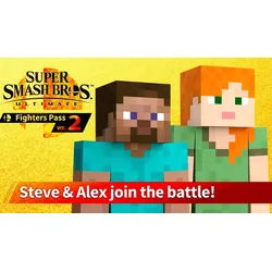 Super Smash Bros Ultimate - Challenger Pack 7: Steve & Alex