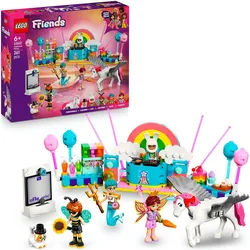 LEGO® Kostümparty mit Einhorn und Fee (42661), LEGO Friends Konstruktionsspielsteine, (261 St), Made in Europe bunt