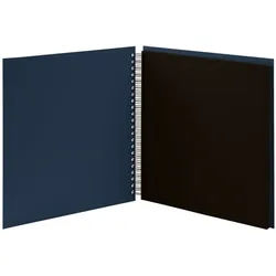 Fotoalbum Fotoalbum Whire-O 60 Seiten 290x290mm espresso/schwarz schwarz