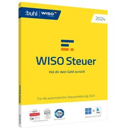 Buhl WISO Steuer 2024 (für Steuerjahr 2023) Web, Windows, Mac, App