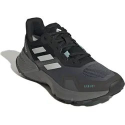 adidas Terrex Terrex Soulstride RAIN.RDY Trail Running Shoes cblack/crywht/grefou (A0QM) 7.5