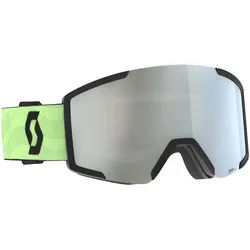 Scott Goggle Shield + Extra Lens glow green - amp white chrome s2 (8136)