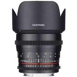 Samyang MF 50mm T1.5 Video DSLR II - Canon EF