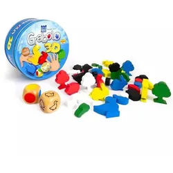Grabolo 3D Gesellschaftsspiel mit Anleitungen auf Ungarisch.