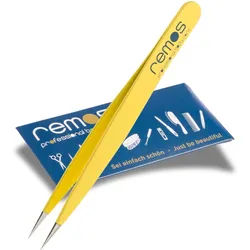 Remos Splitterpinzette, Edelstahl, 9.5 cm 1 St gelb