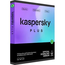 Kaspersky Plus & VPN 2026 | 3 Geräte / 2 Jahre | Sofortdownload + Produktschlüssel