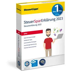 SteuerSparErklärung plus 2023 (für Steuerjahr 2022)