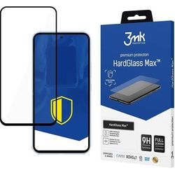 3MK Gehärtetes Glas Rocka Samsung Galaxy A54 5G 9H 3mk HardGlass Max-Serie (1 Stück, Galaxy A54 5G), Smartphone Schutzfolie