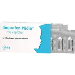 Ibuprofen Pädia 150 mg Zäpfchen 10 St Suppositorien