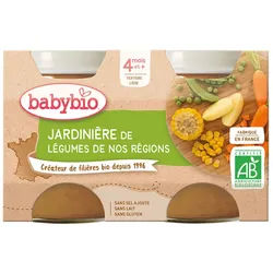 Babybio Gemüsegarten Unserer Regionen ab 4 Monate