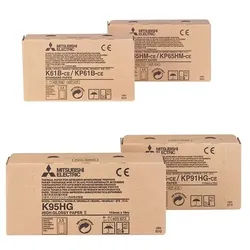 MITSUBISHI Thermopapier Typ K 61 B KP61B CE 4 Rolle