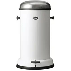 Pedalbehälter Vipp 15 Vipp weiß, Designer Holger Nielsen, 52 cm