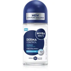 NIVEA MEN Derma Control Defend Antitranspirant Deoroller für Herren 50 ml