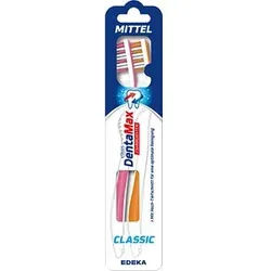 2 elkos DentaMax CLASSIC Zahnbürsten